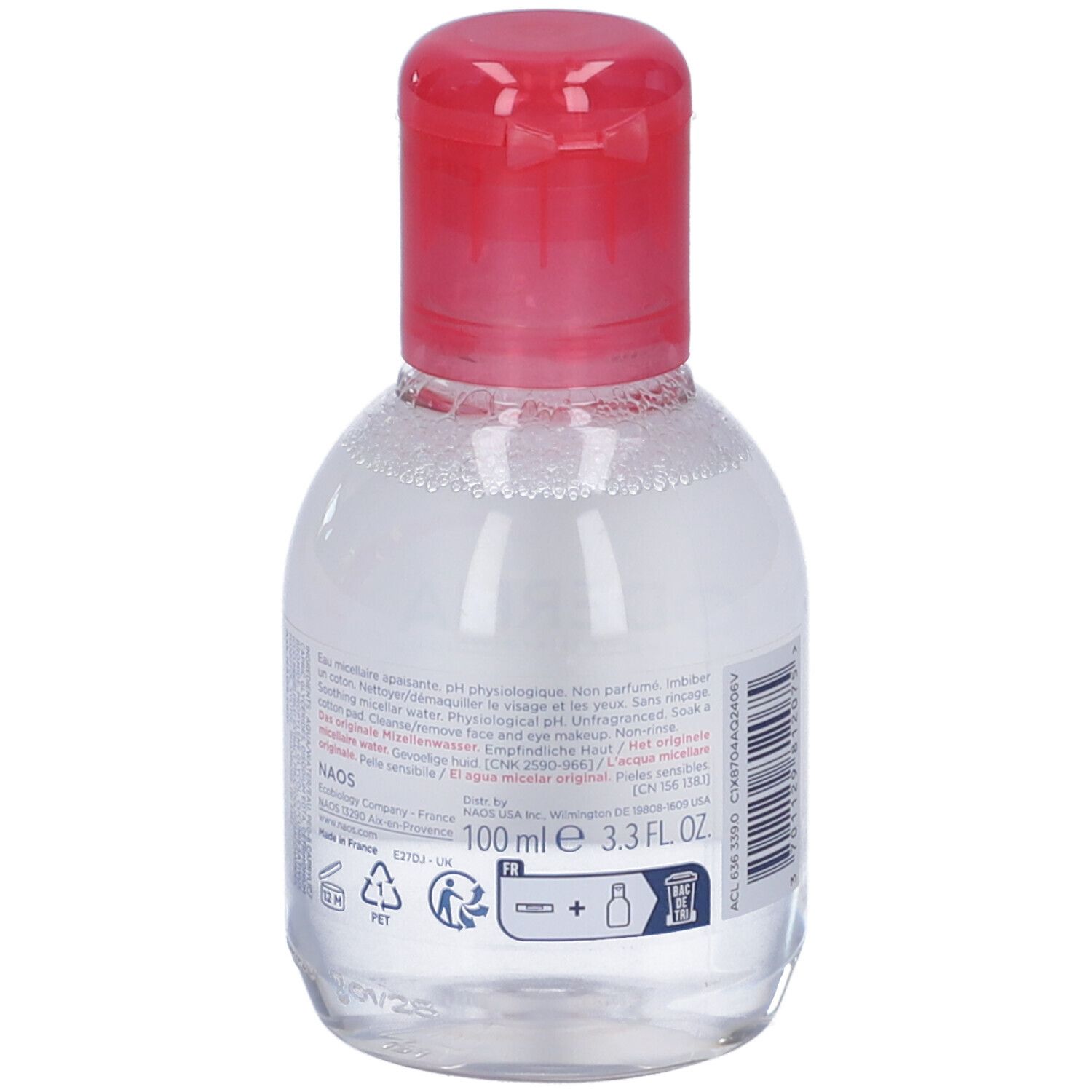 BIODERMA Sensibio H2O acqua micellare struccante