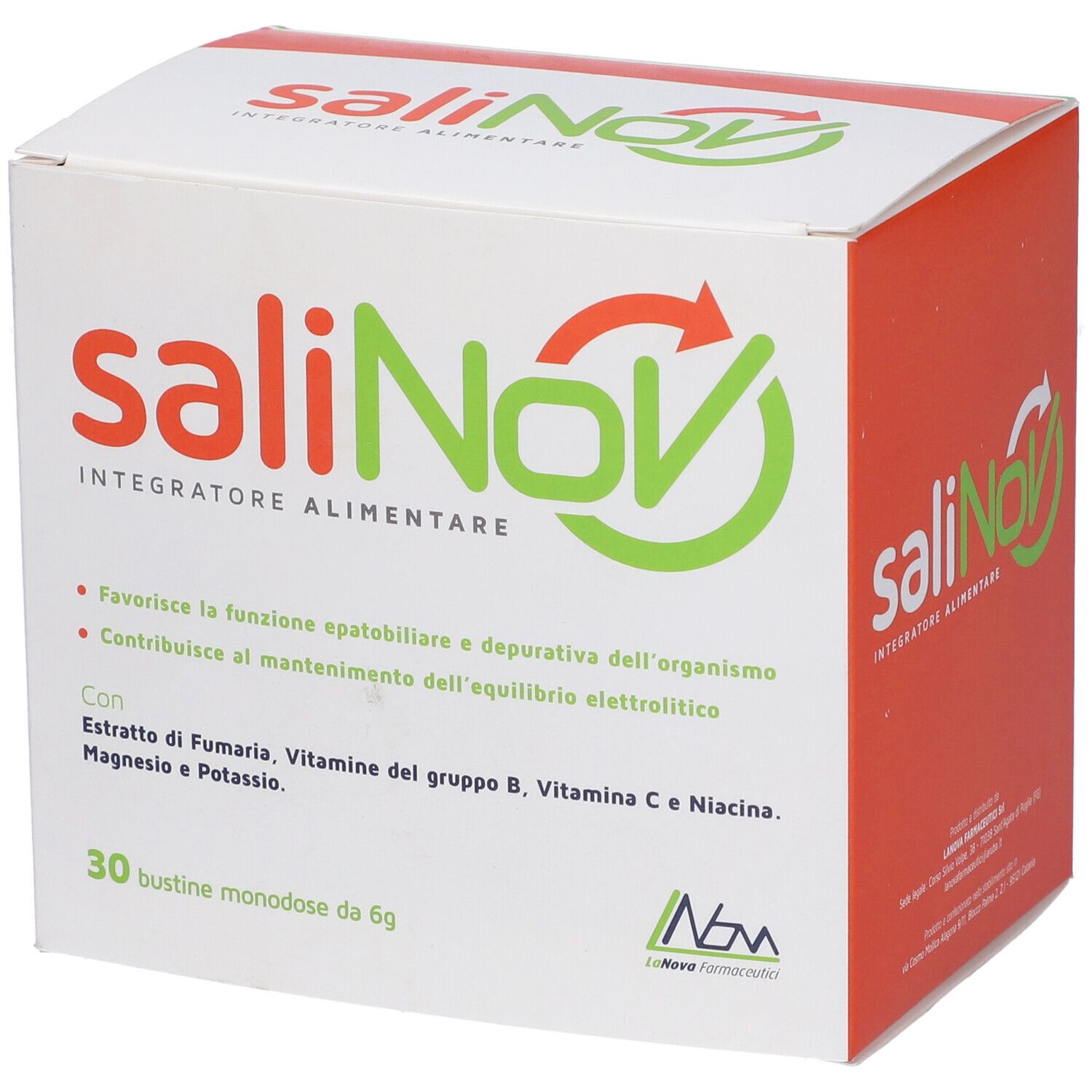 Salinov 30 Bustine 180 G
