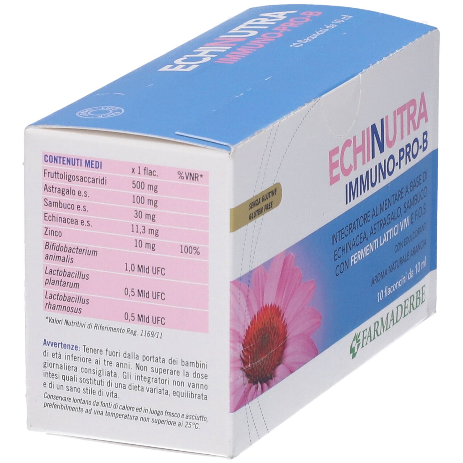 Echinutra Immuno Pro-B 10 Flaconcini Da 10 Ml