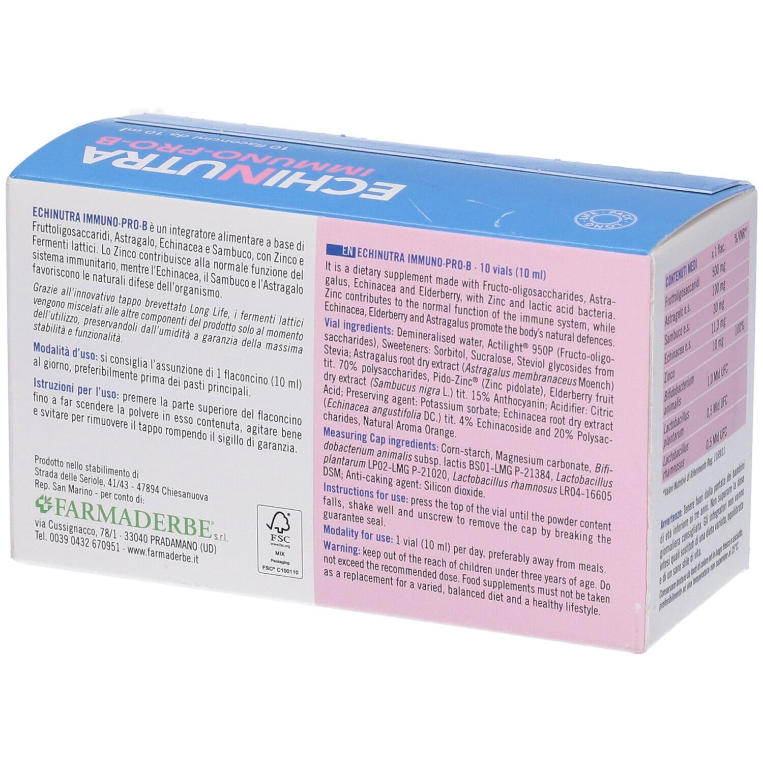 Echinutra Immuno Pro-B 10 Flaconcini Da 10 Ml