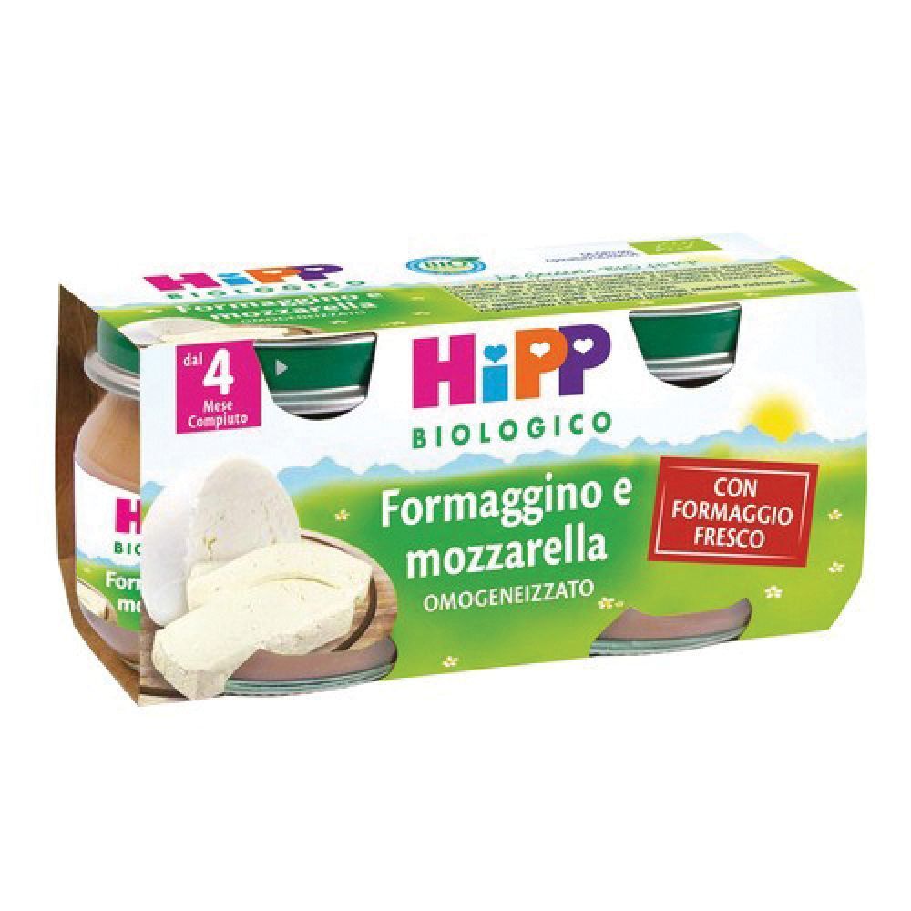 HiPP Biologico Formaggino e Mozzarella