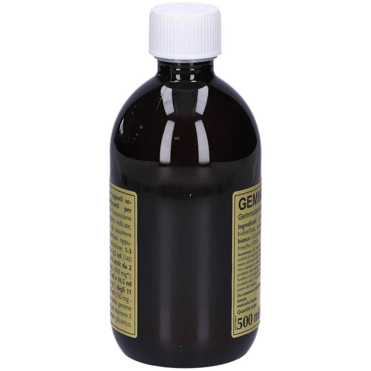 Gemmo 10+ Carpino Bianco 500 Ml Liquido Analcolico