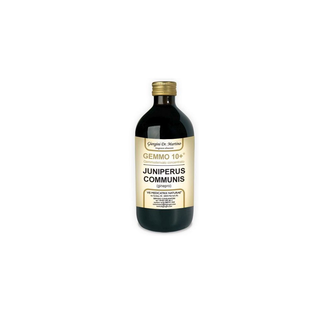 Gemmo 10+ Ginepro 500 Ml Liquido Analcolico