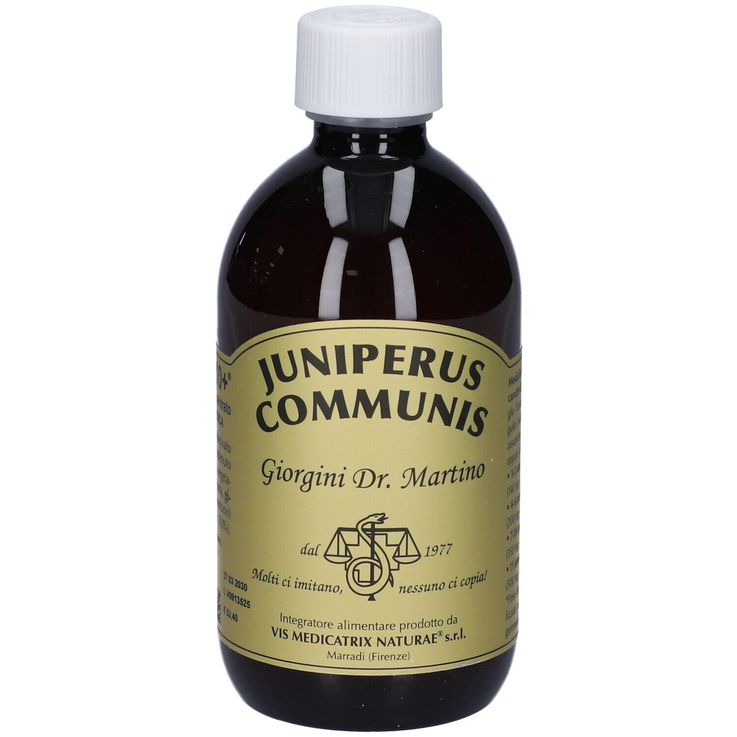 Gemmo 10+ Ginepro 500 Ml Liquido Analcolico