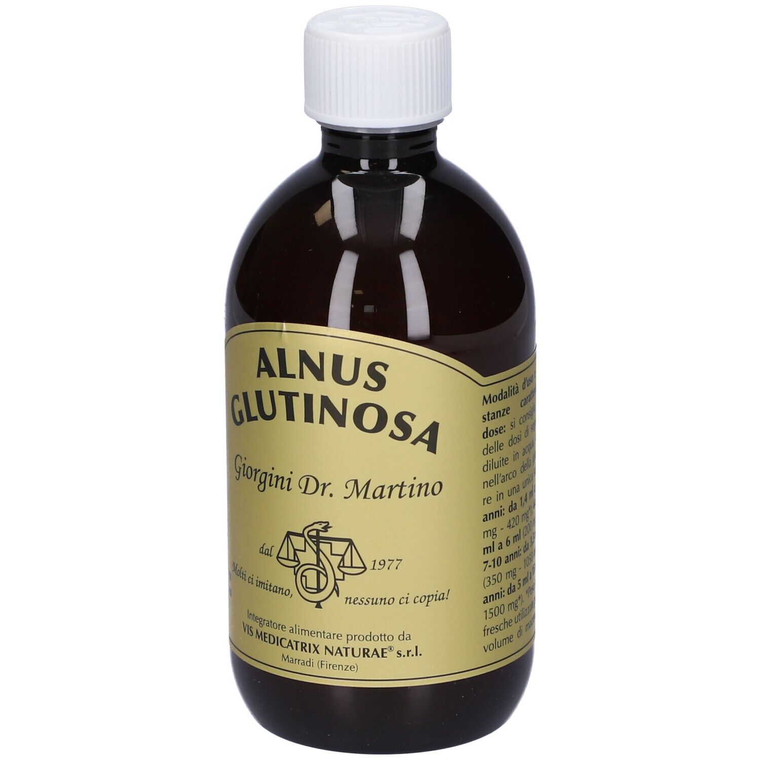 Gemmo 10+ Ontano Nero 500 Ml Liquido Analcolico