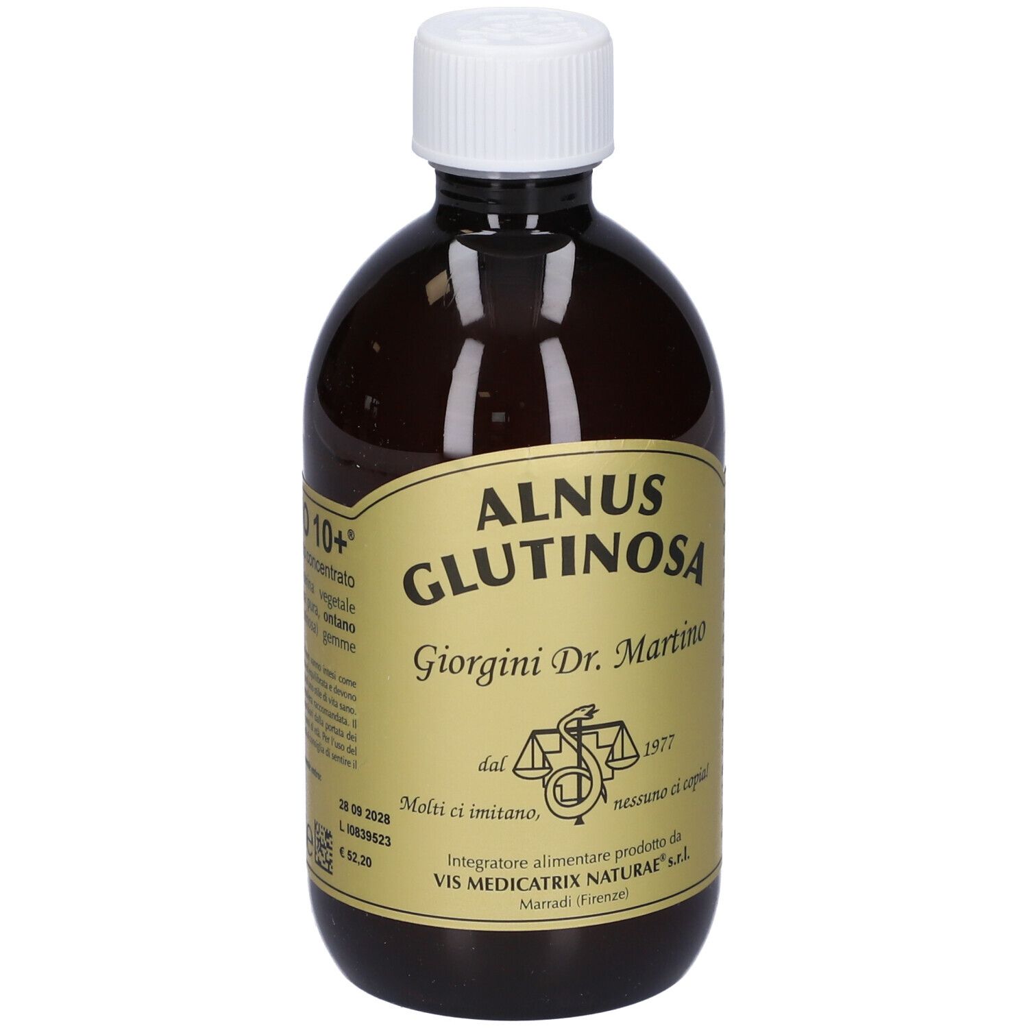 Gemmo 10+ Ontano Nero 500 Ml Liquido Analcolico