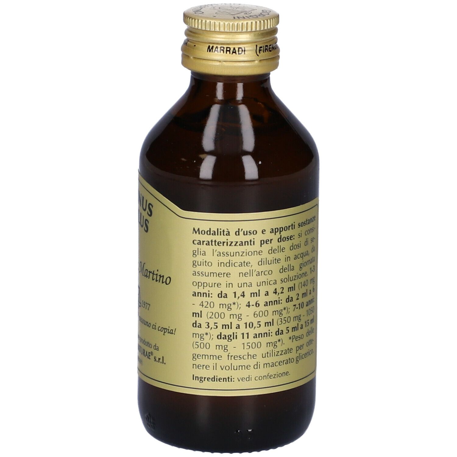 Gemmo 10+ Carpino Bianco 100 Ml Liquido Analcolico