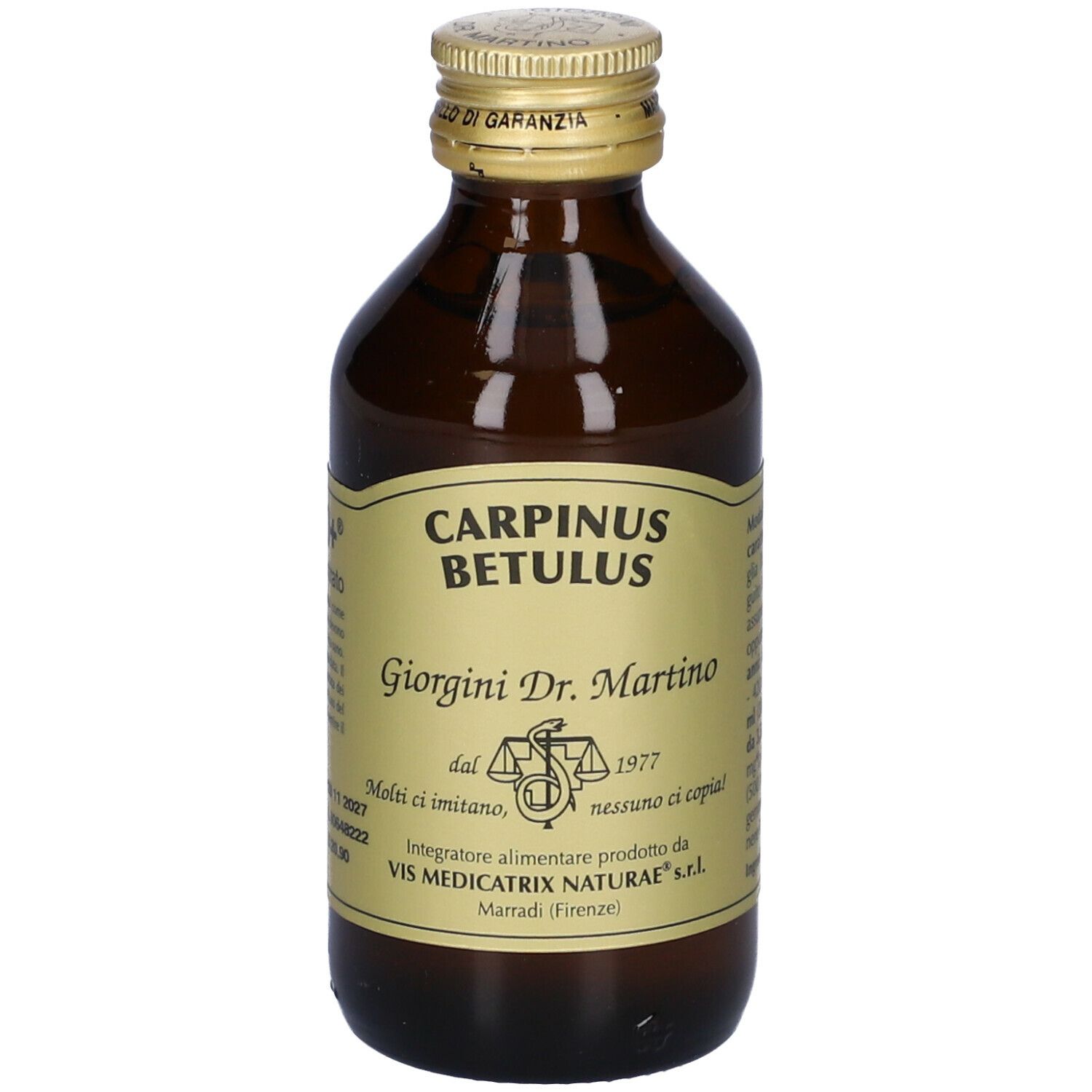 Gemmo 10+ Carpino Bianco 100 Ml Liquido Analcolico