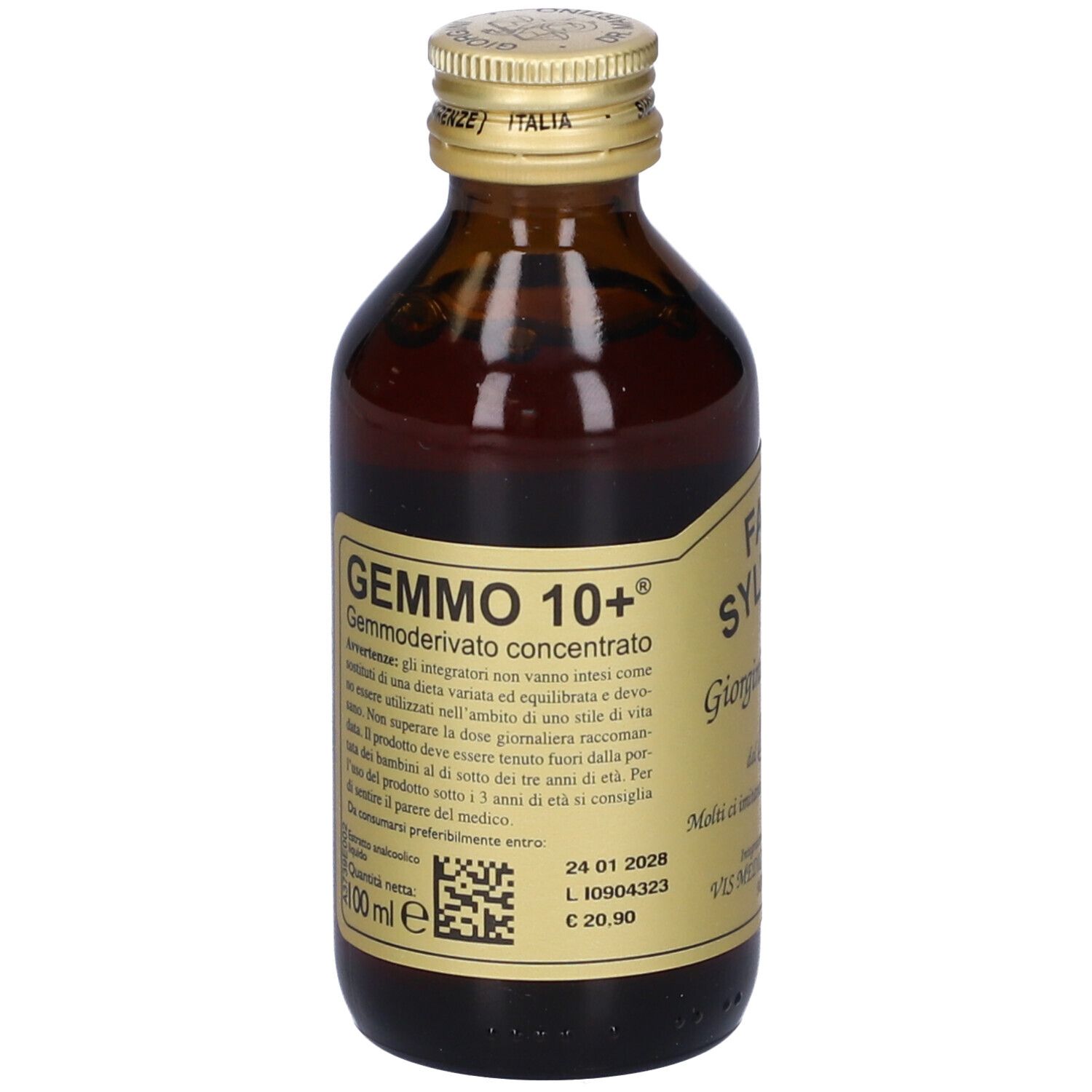 Gemmo 10+ Faggio 100 Ml Liquido Analcolico