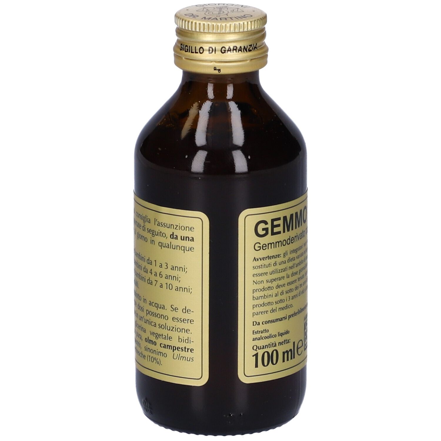 Gemmo 10+ Olmo Campestre 100 Ml Liquido Analcolico
