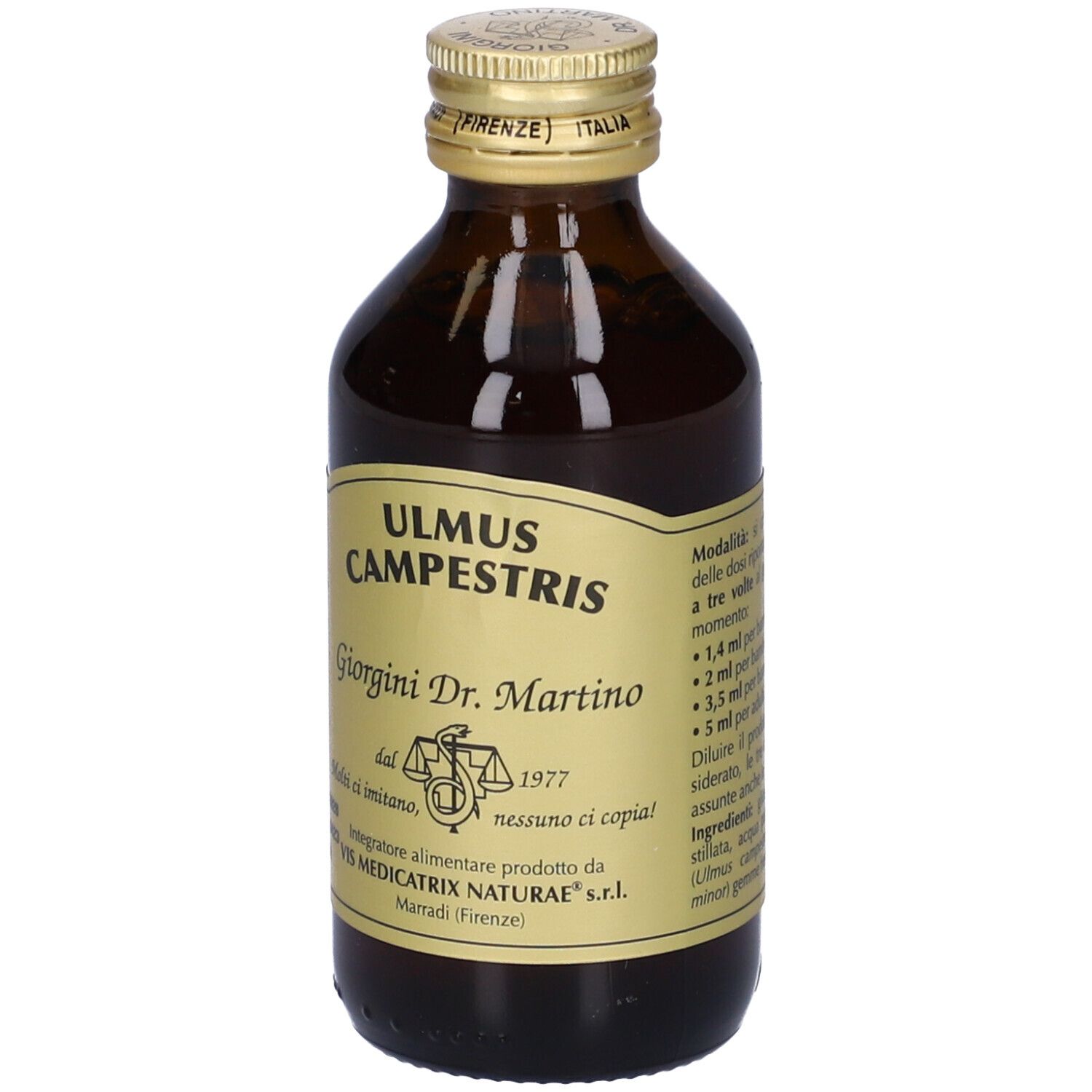 Gemmo 10+ Olmo Campestre 100 Ml Liquido Analcolico