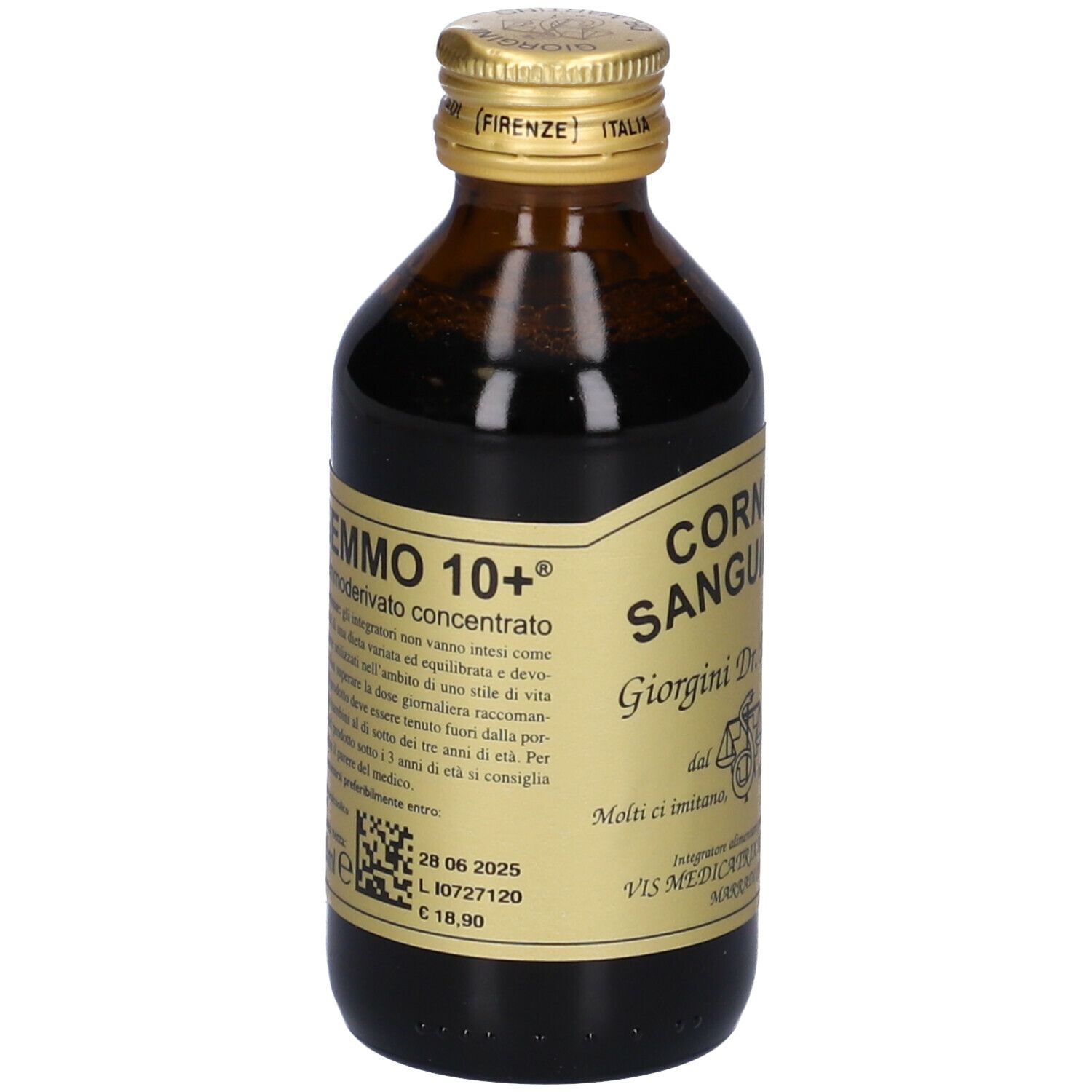 Gemmo 10+ Sanguinella 100 Ml Liquido Analcolico