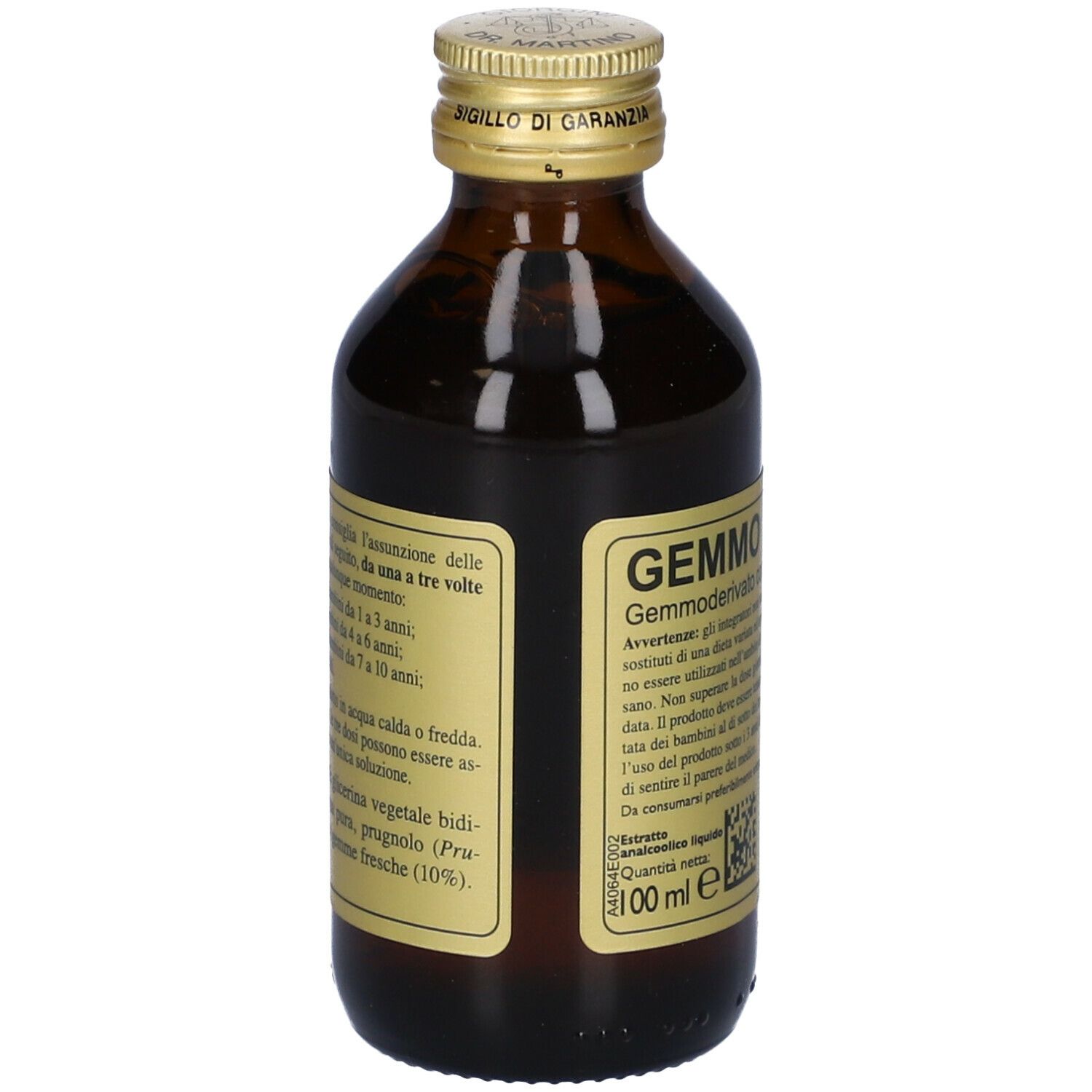 Gemmo 10+ Prugnolo 100 Ml Liquido Analcolico