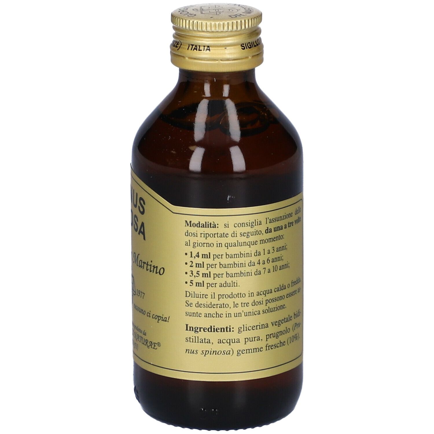 Gemmo 10+ Prugnolo 100 Ml Liquido Analcolico