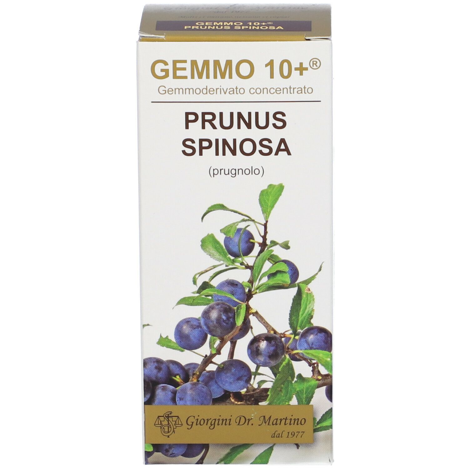 Gemmo 10+ Prugnolo 100 Ml Liquido Analcolico