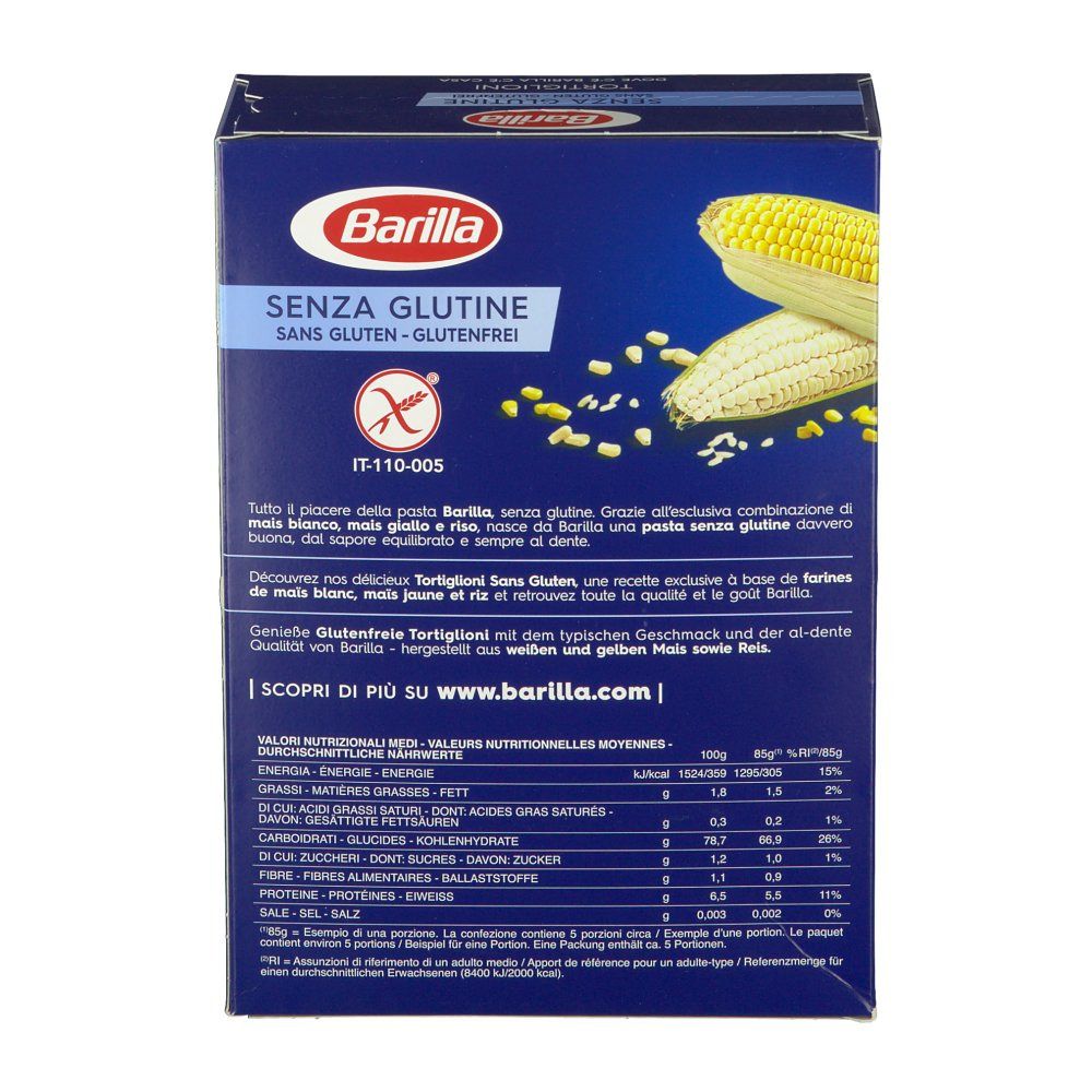 Barilla Senza Glutine tortiglioni