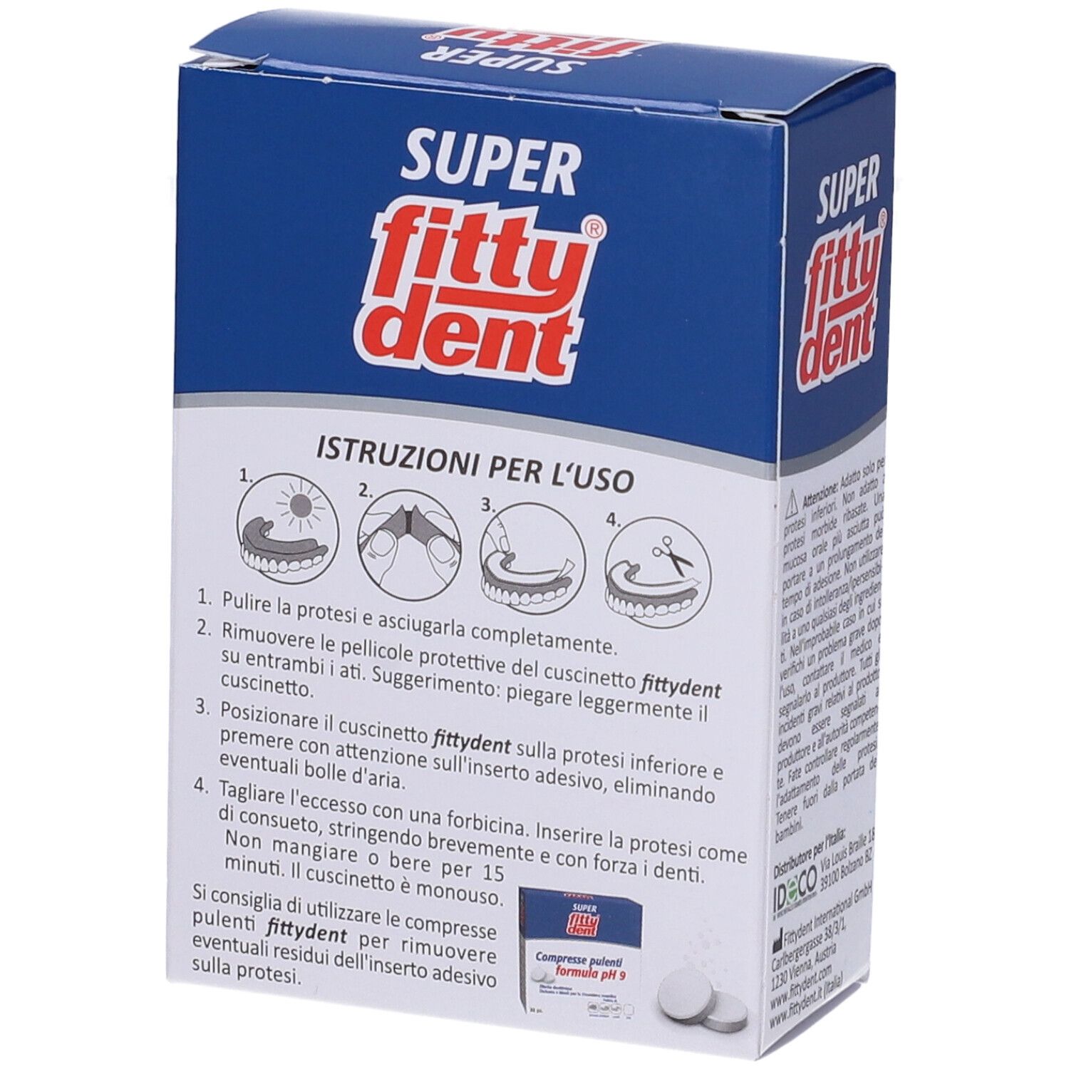 Fittydent Cuscinetti Adesivi Morbidi Per Protesi Inferiore