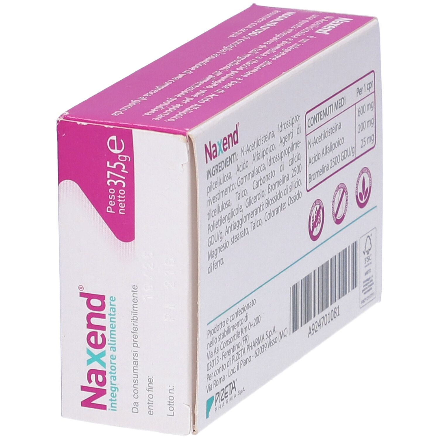 Naxend 30 Compresse