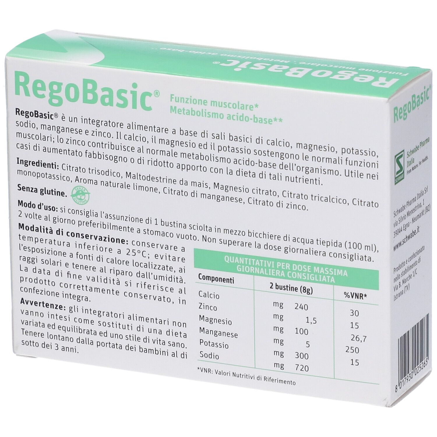 Regobasic 12 Bustine Polvere