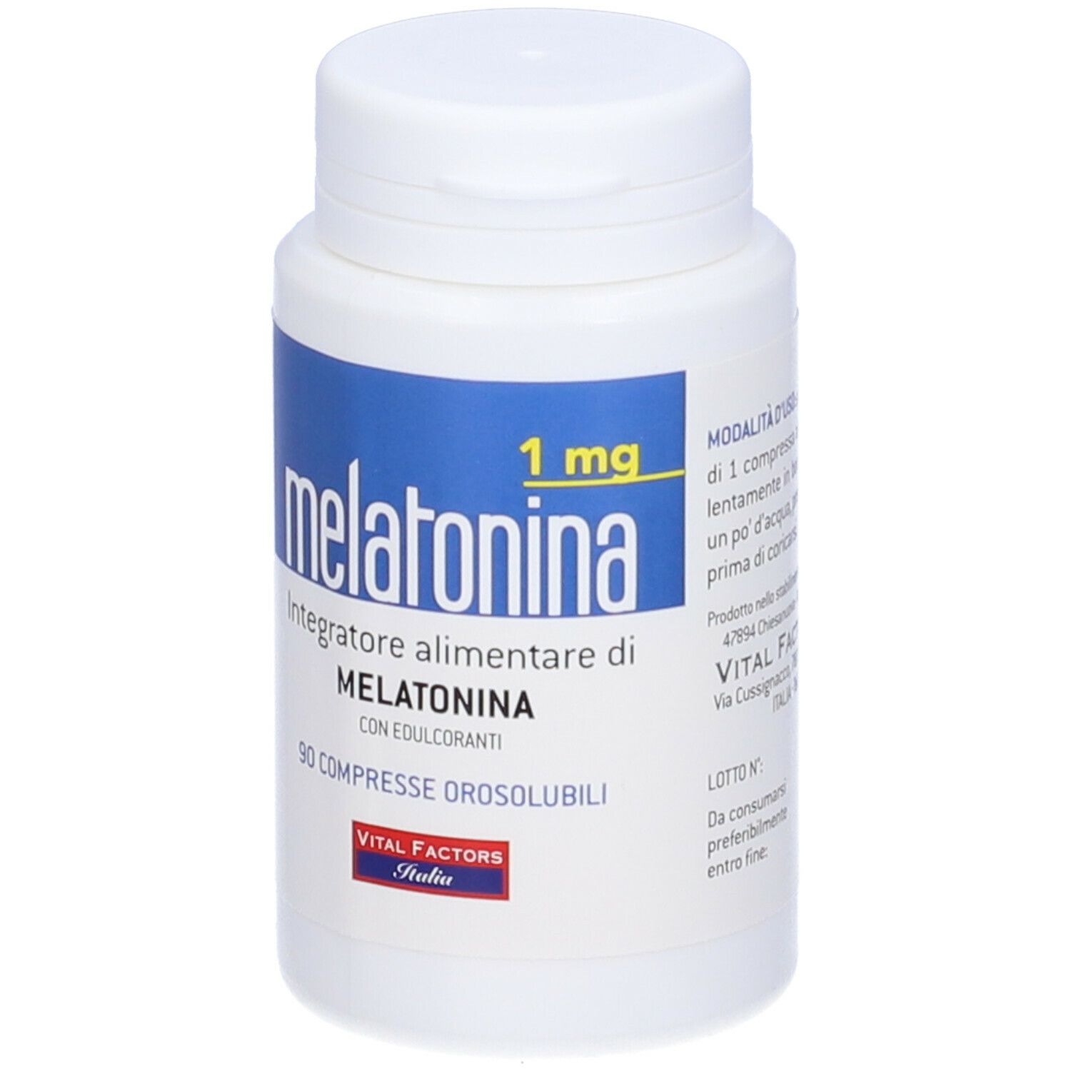 Melatonina 1 Mg 90 Compresse Orosolubili