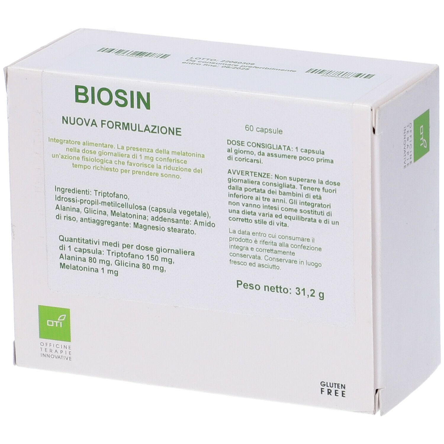 Biosin Nf 60Cps