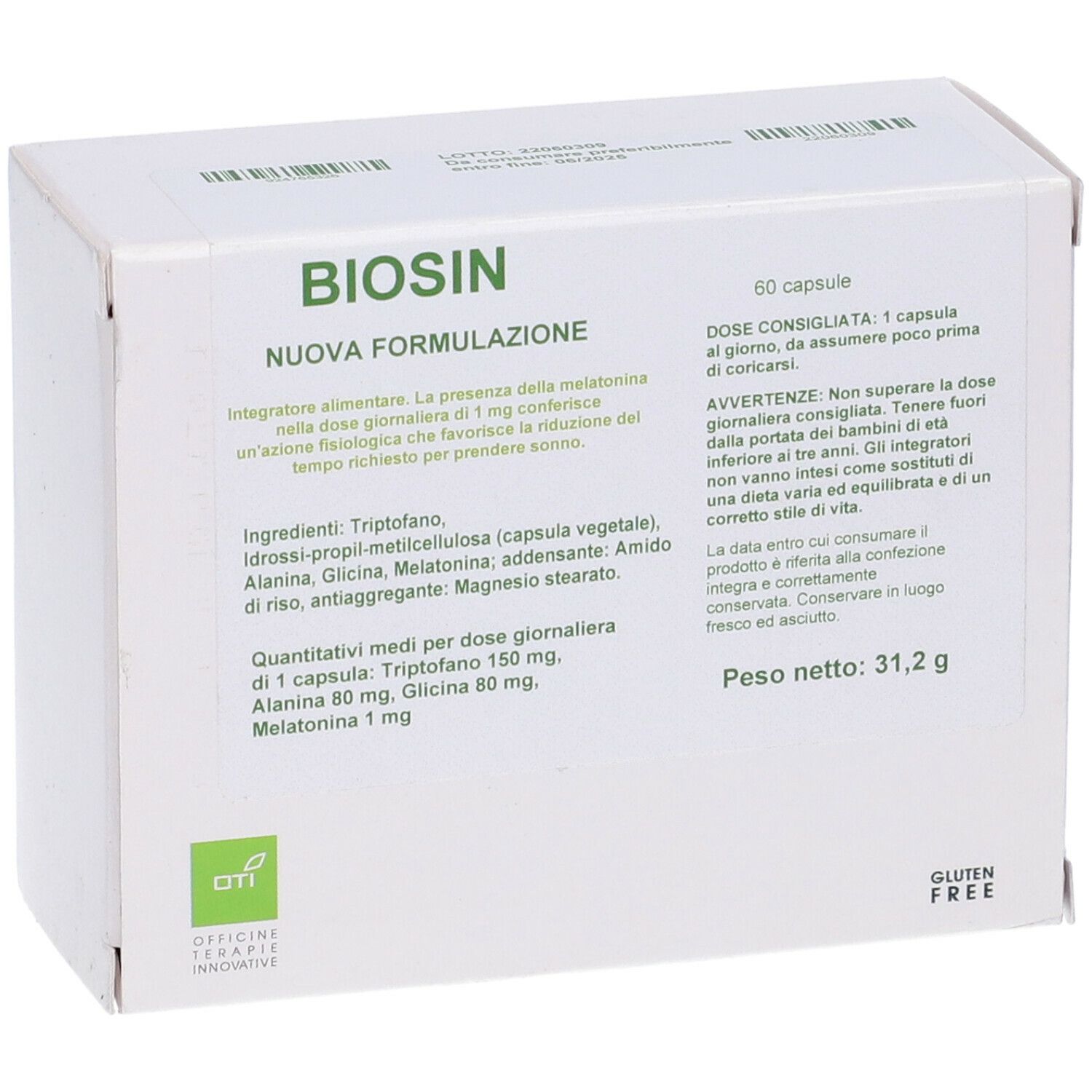 Biosin Nf 60Cps