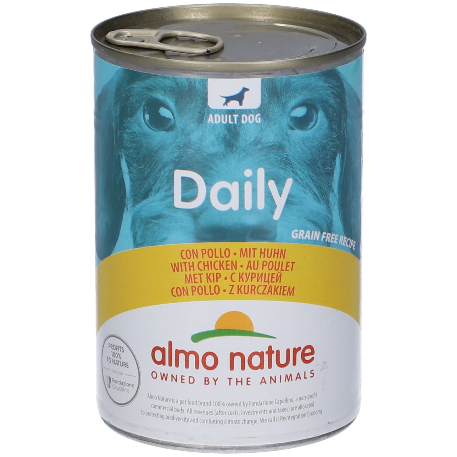 Almo Nature Dogs Daily Menu Con Pollo 400G