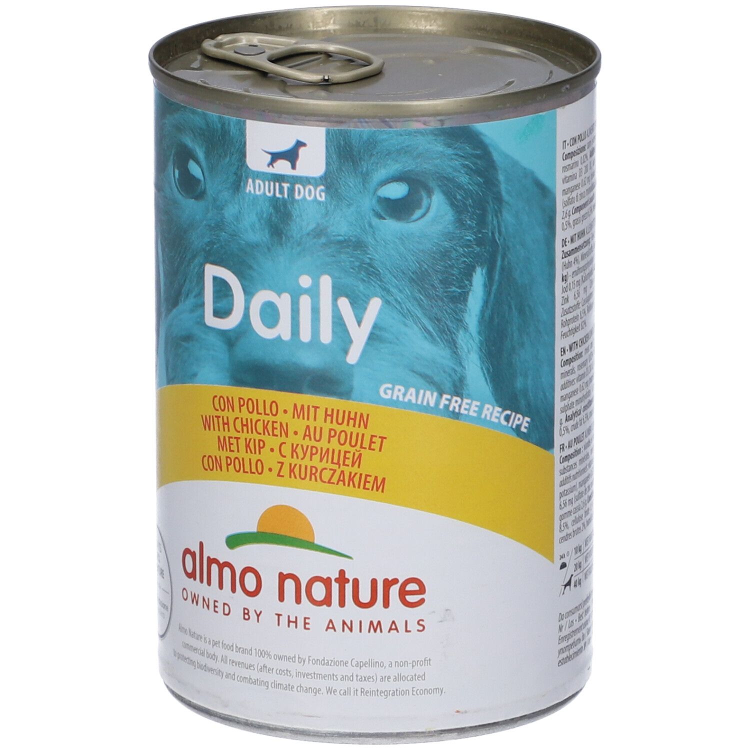 Almo Nature Dogs Daily Menu Con Pollo 400G