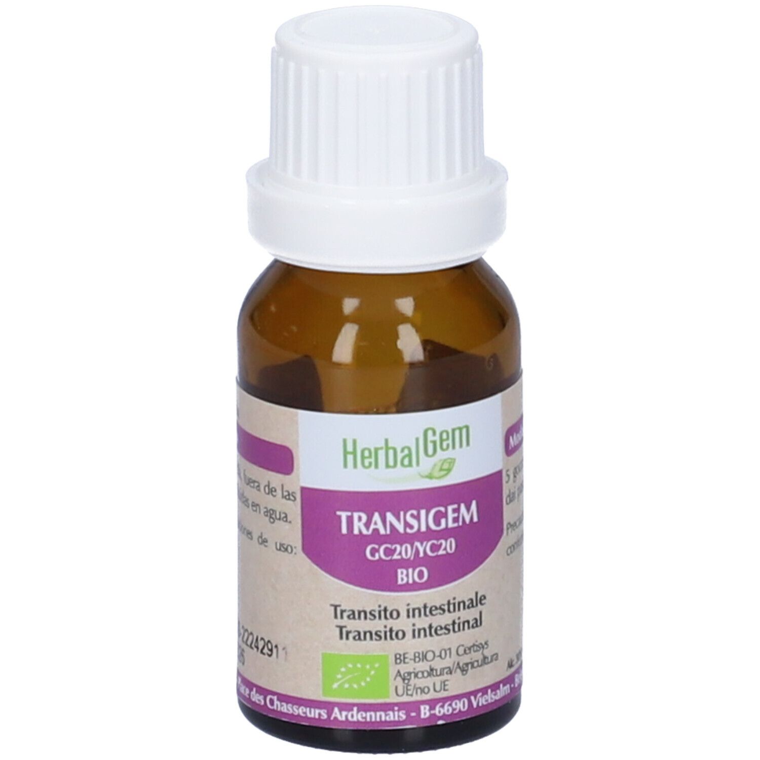 Herbalgem Transigem GC20 BIO Transito Intestinale Gemmo Concentrata Gocce