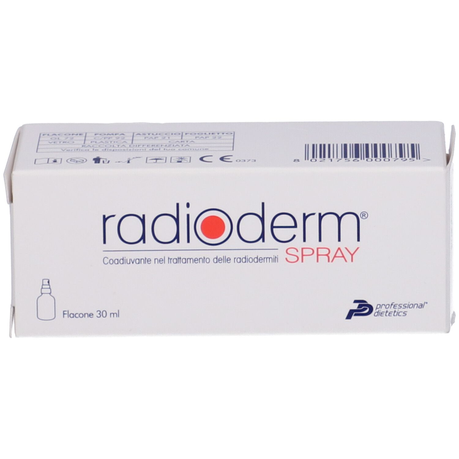 Medicazione Spray Radioderm 30 Ml