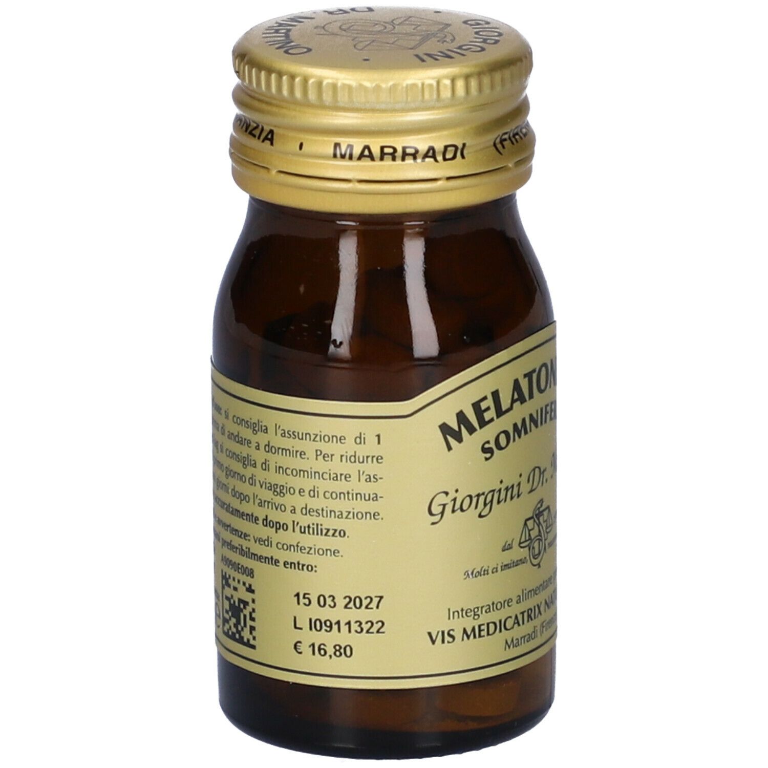 Melatonina Somnifera 60 Pastiglie