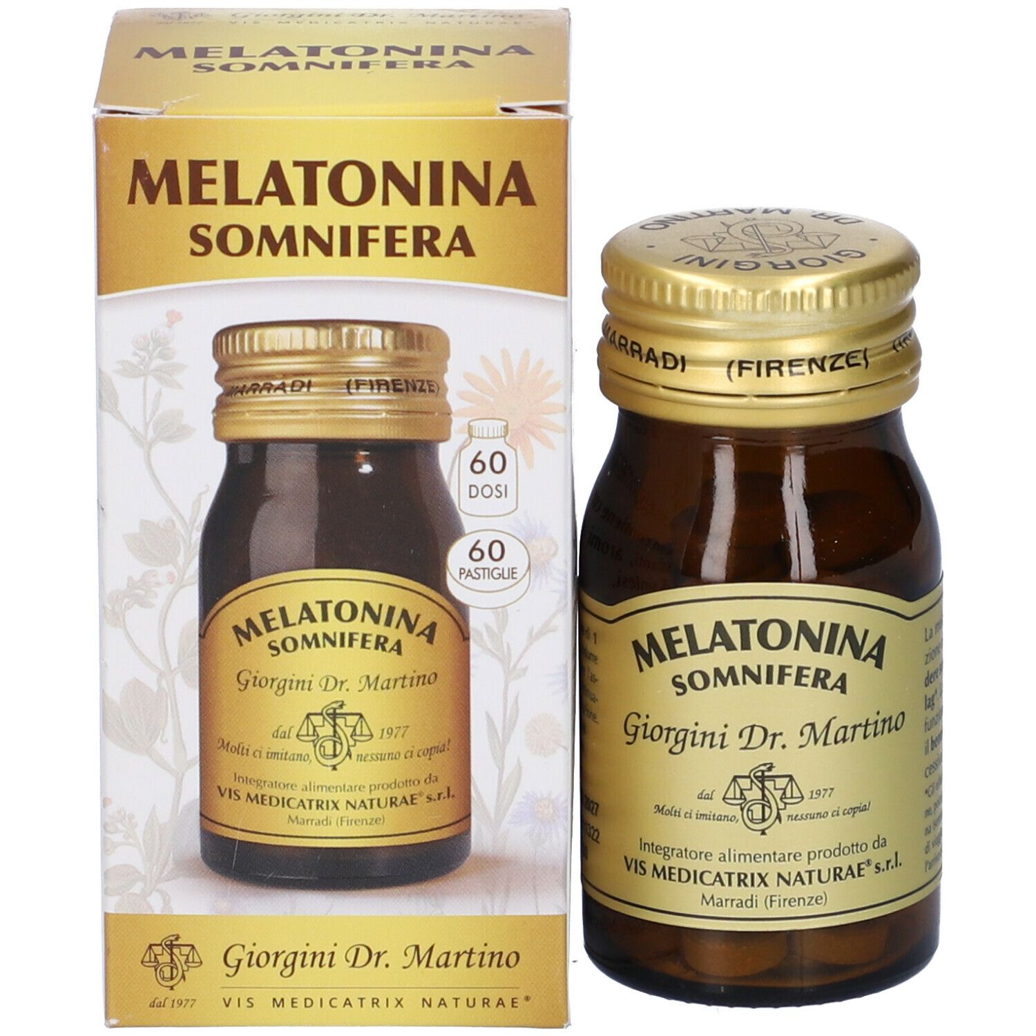 Melatonina Somnifera 60 Pastiglie