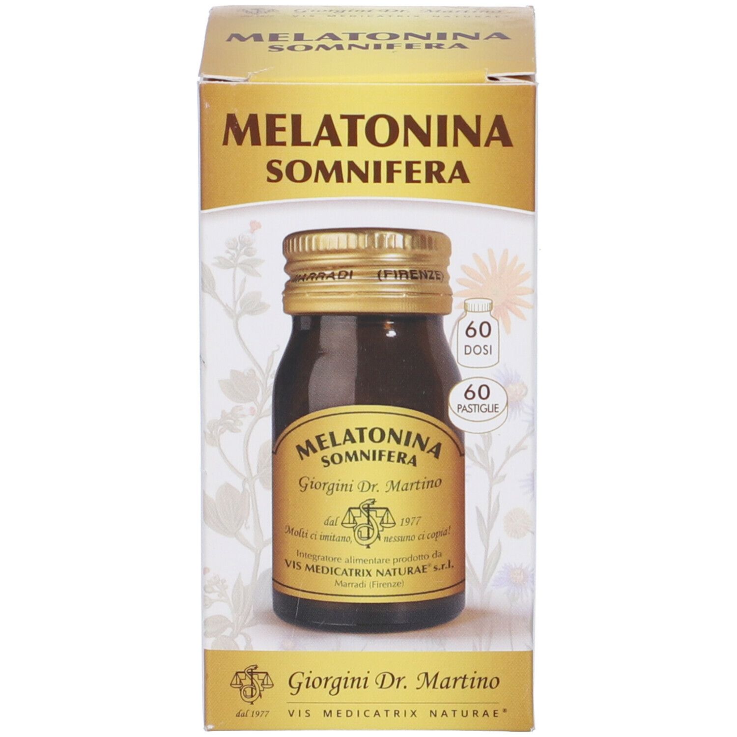 Melatonina Somnifera 60 Pastiglie