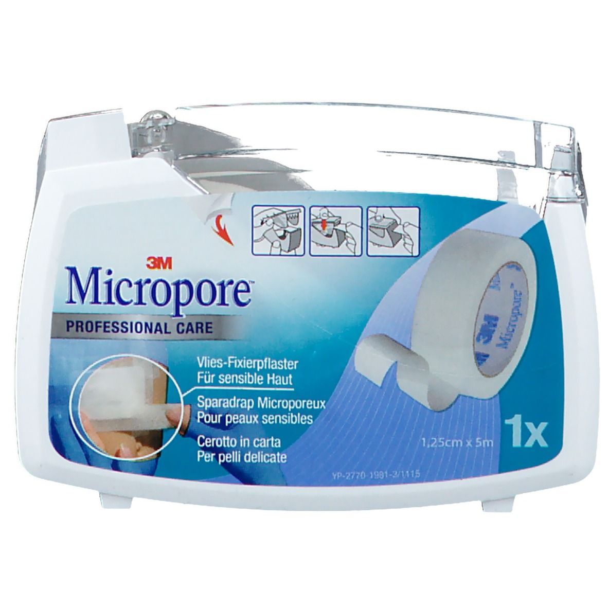 3M Micropore™ Professional Care 1,25 cm x 5 m