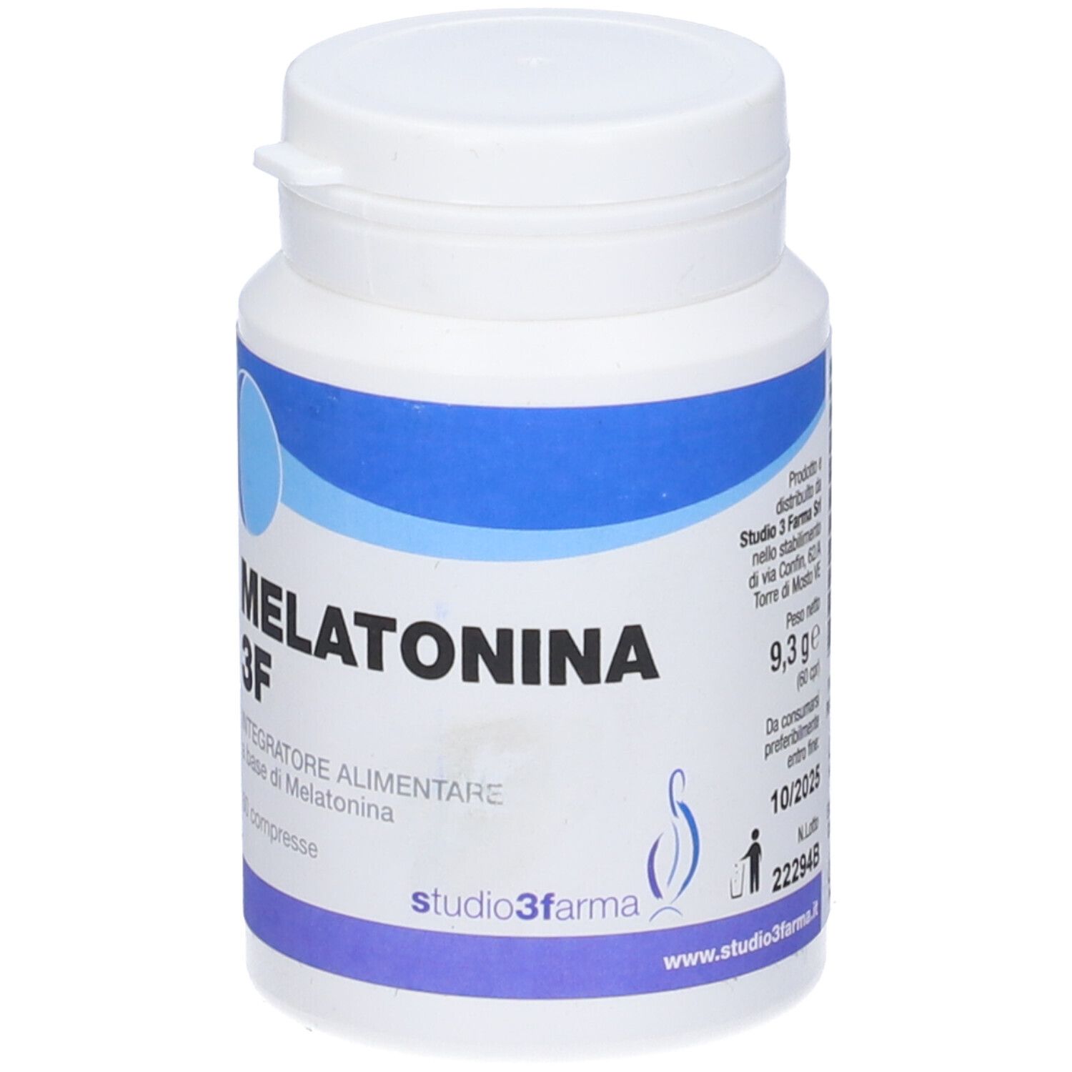 Melatonina 1 Mg 3F 60Cpr