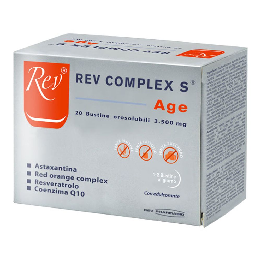 Rev Complex S Age 20 Bustine Astuccio 70 G