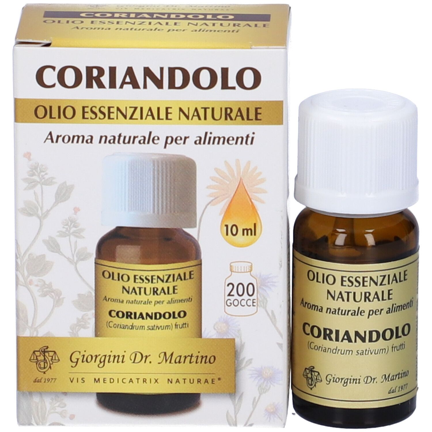 Coriandolo Olio Essenziale 10 Ml