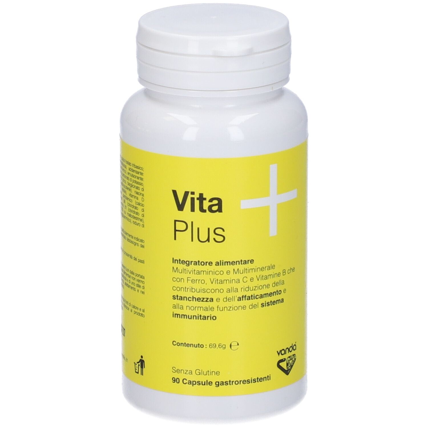 Vitaplus 90 Capsule Flacone 69,6 G