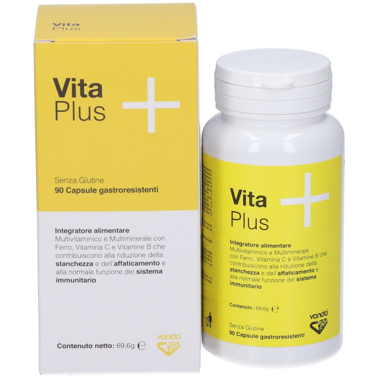 Vitaplus 90 Capsule Flacone 69,6 G