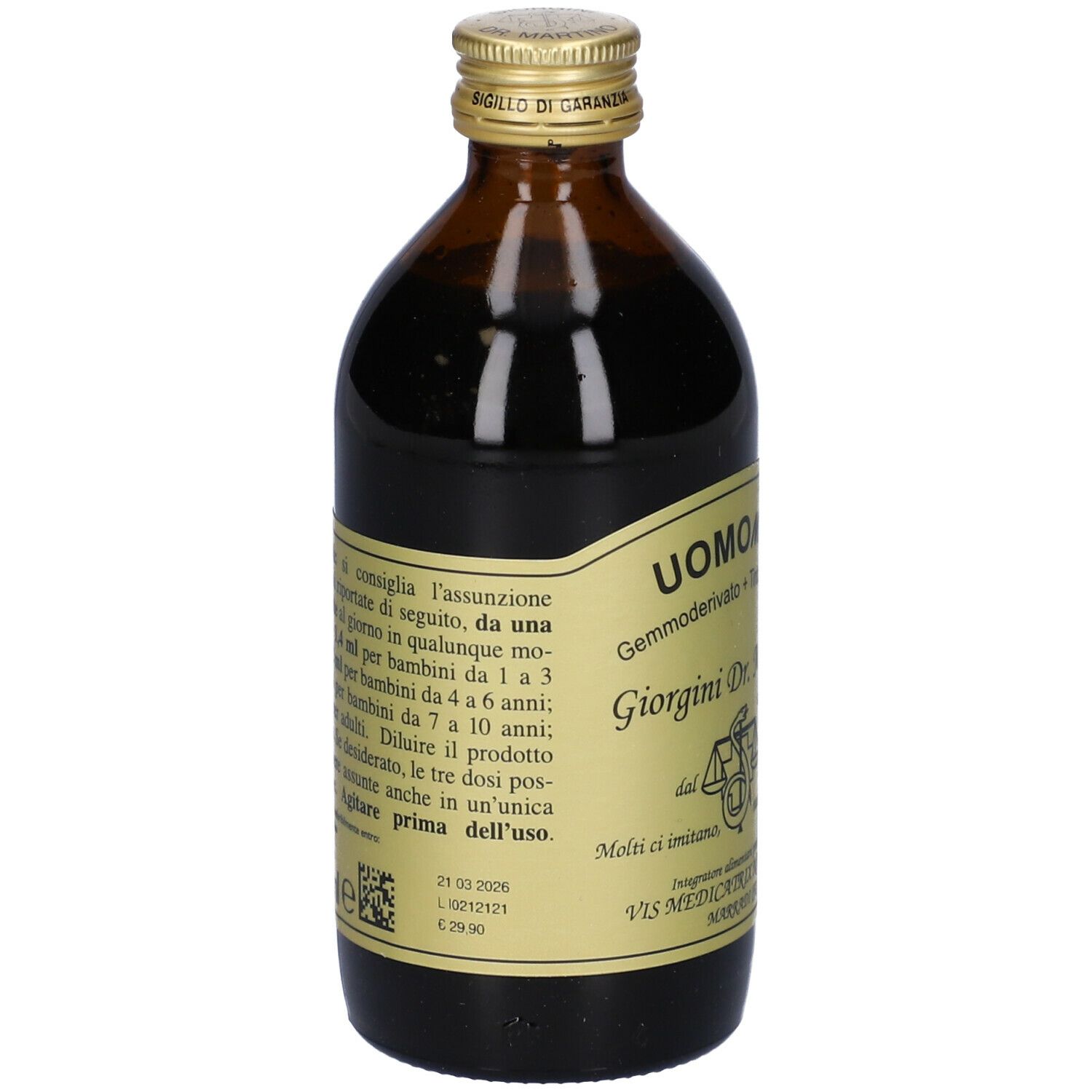 Uomomix Gd+Tm S/Alcool 200Ml