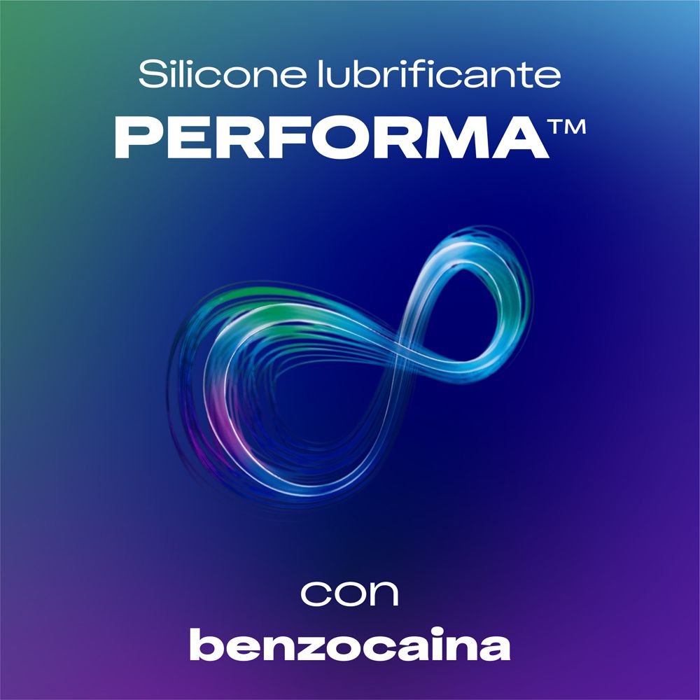 Lubrificante in silicone Performa con benzocaina.