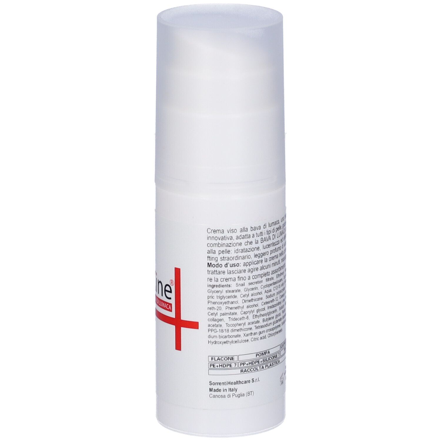 Helixine Snail Cream Alla Bava Di Lumaca 50 Ml