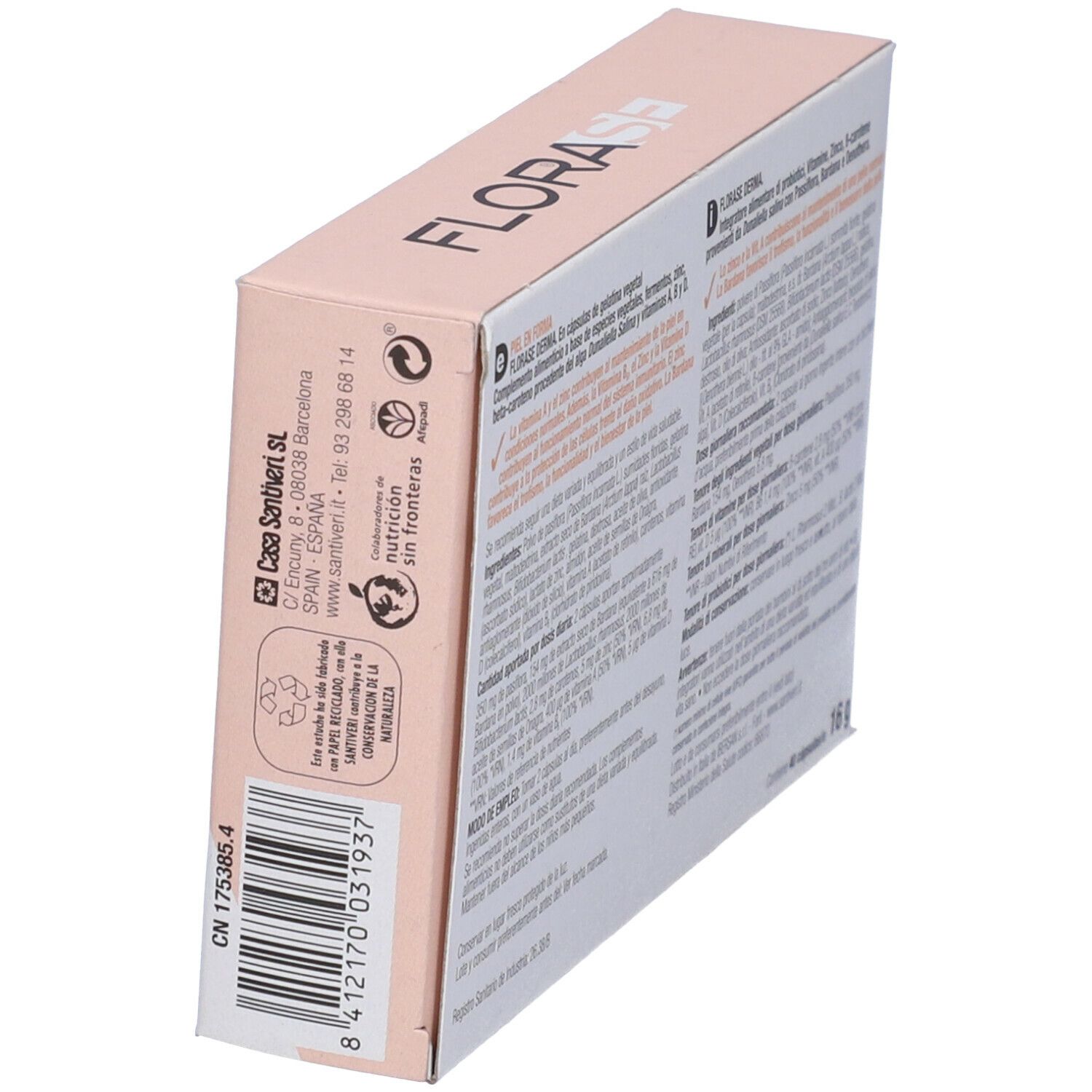 Florase Derma 40 Capsule Blister 16 G