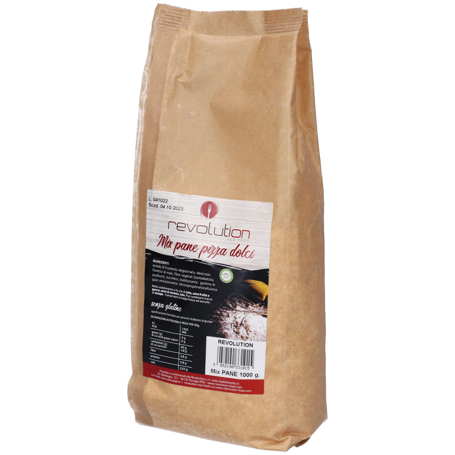 Revolution Mix Pane Pizza E Impasti Lievitati 1Kg
