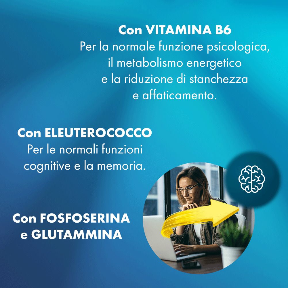 Be Total Mind Plus con Vitamine B Fosfoserina e Glutammina 20 pz