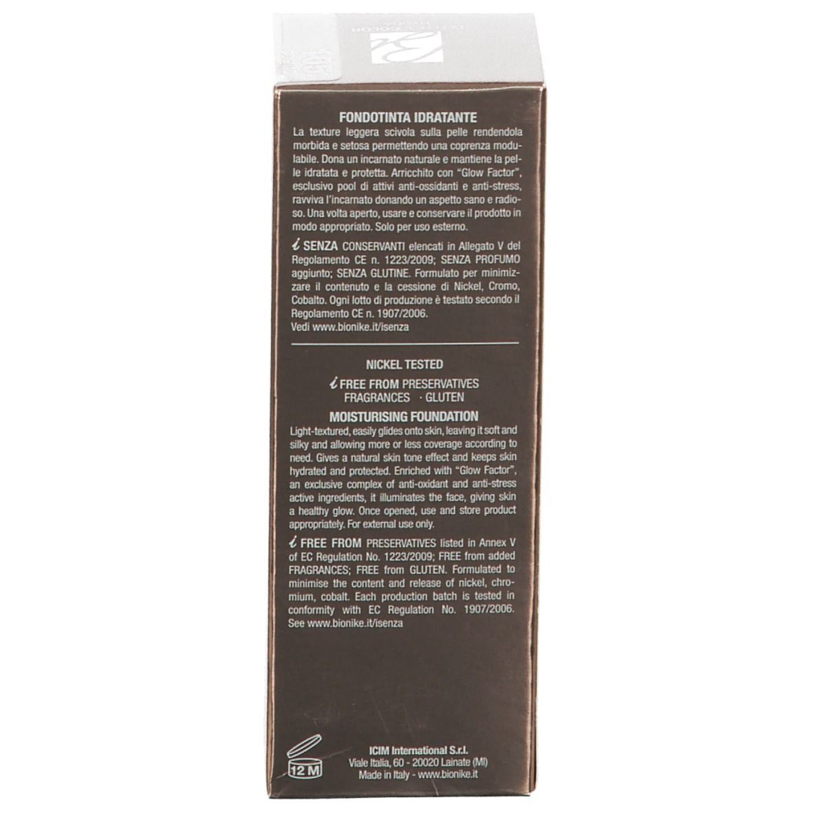 BioNike DEFENCE COLOR Hydra 105 Cognac