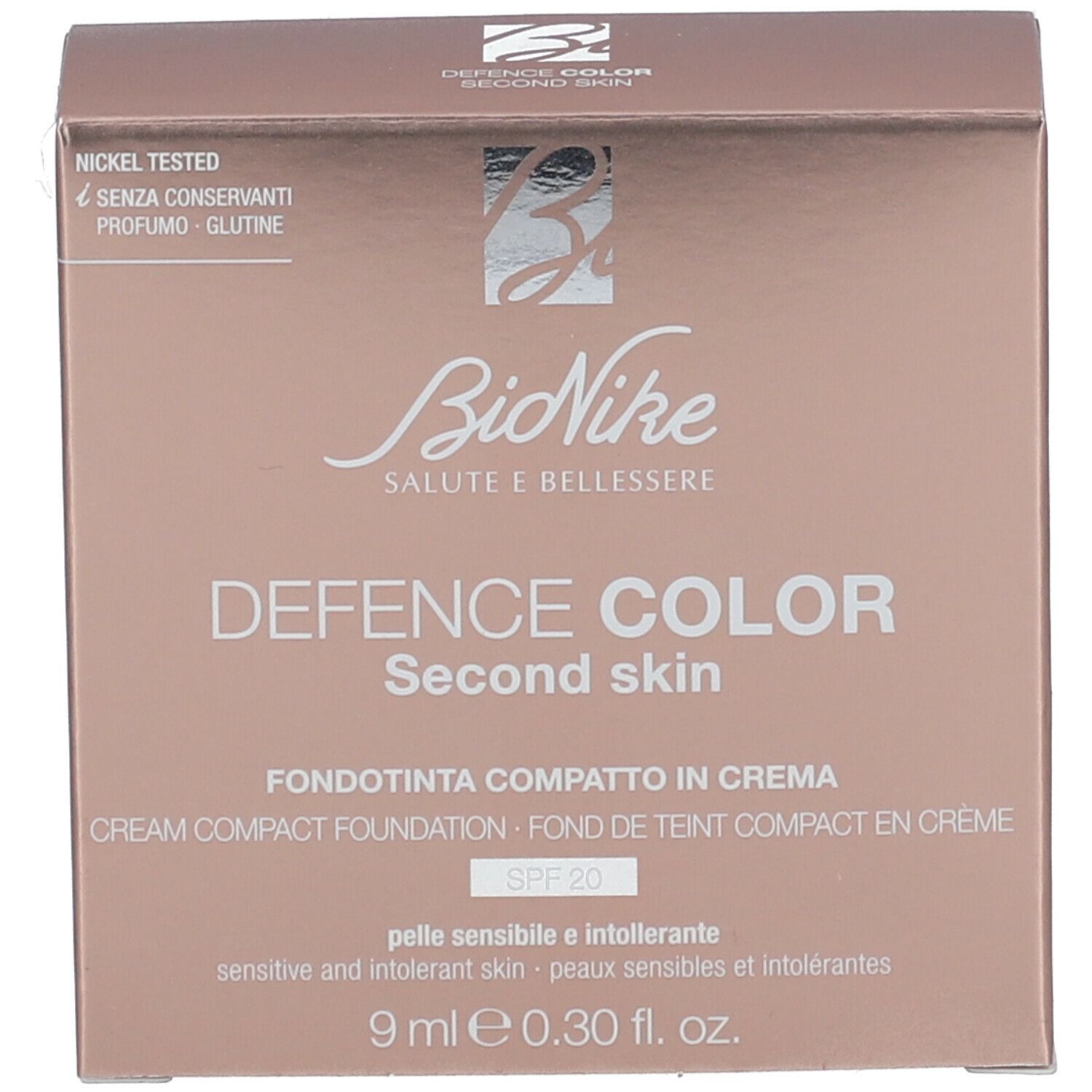 BioNike Defence Color Fondotinta Compatto 503 Miel