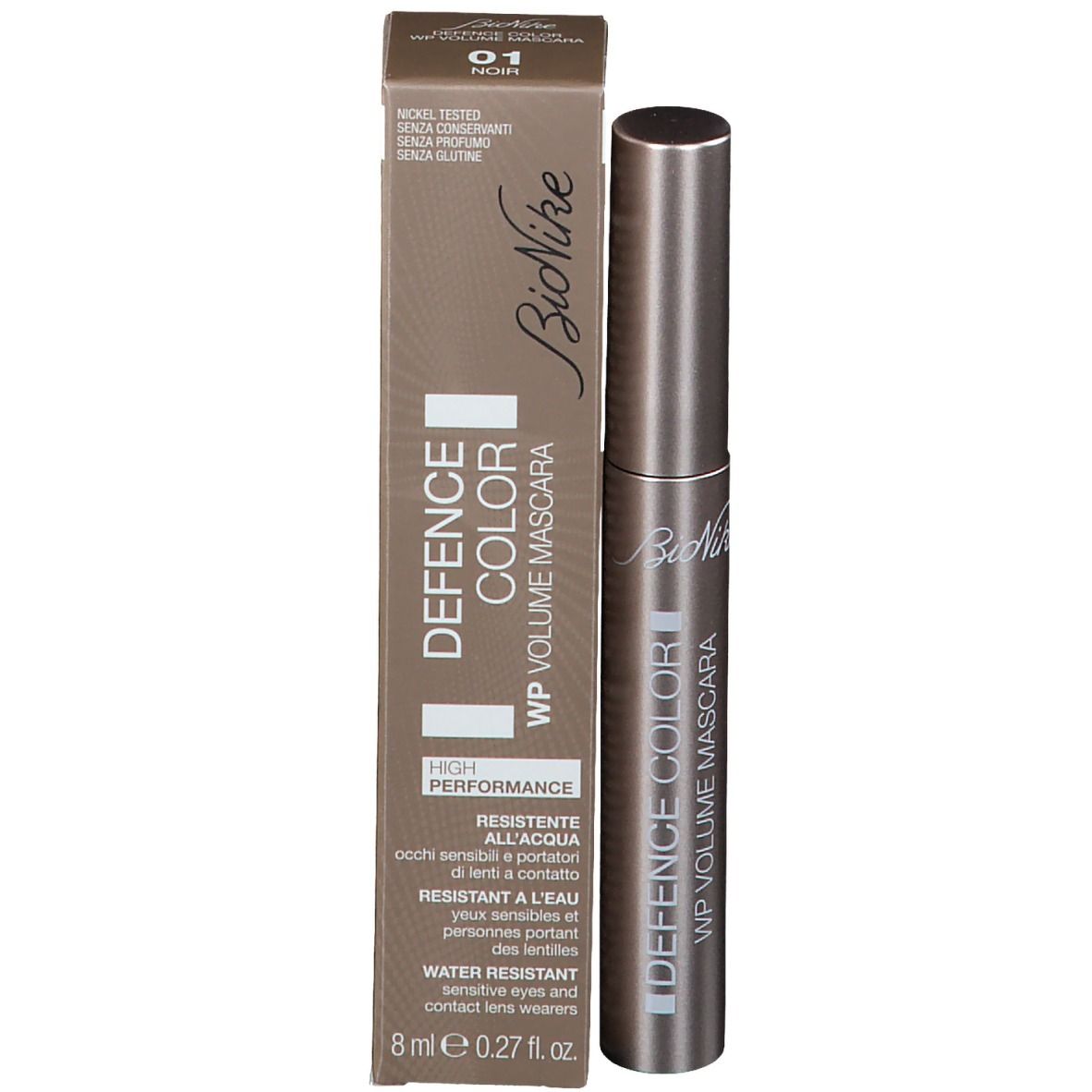 Bionike Defence Color WaterProof Volume Mascara 01 Noir