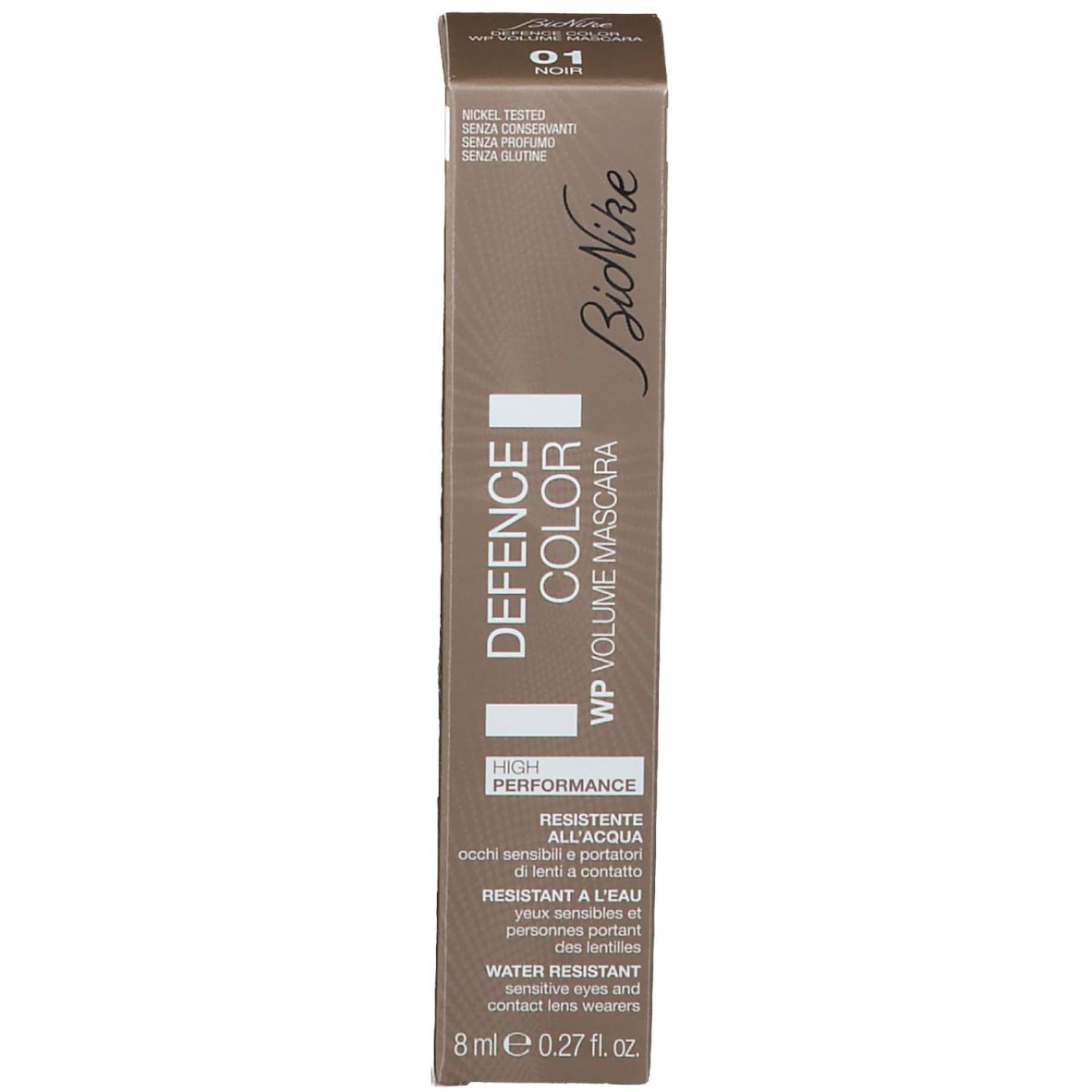 Bionike Defence Color WaterProof Volume Mascara 01 Noir