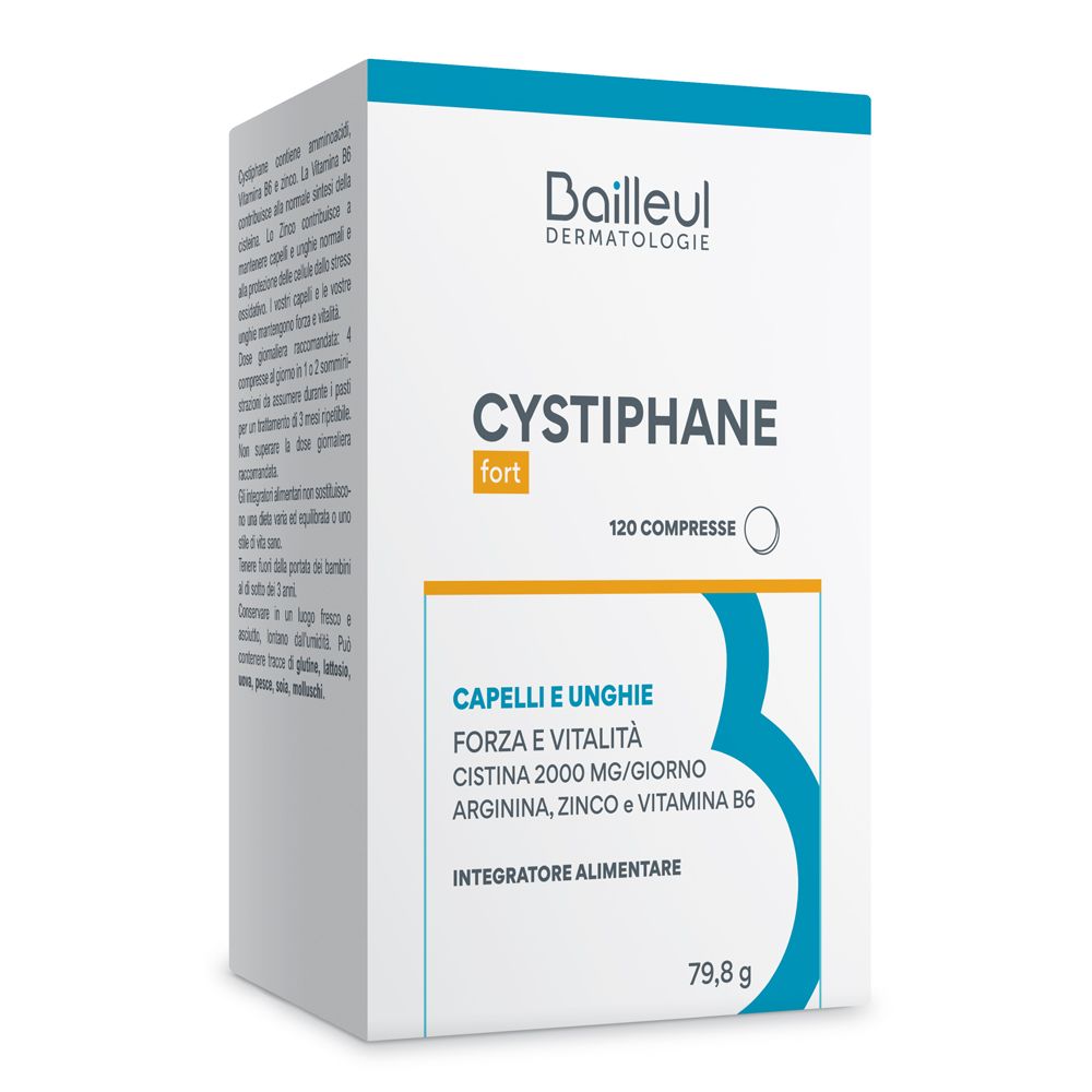 Cystiphane fort Compresse Integratore Capelli e Unghie